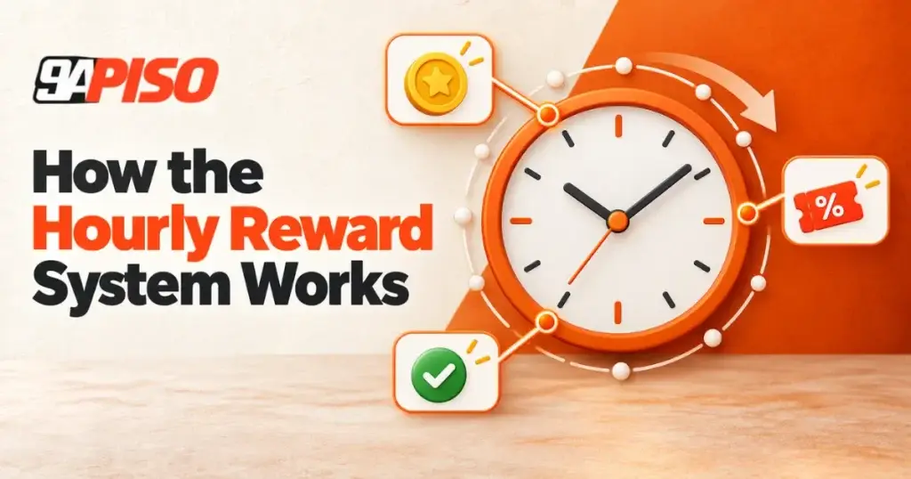 image of 9apiso daily pamigay: how the hourly reward system works