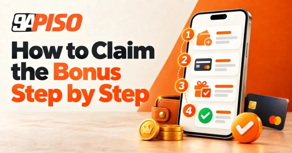 image of 9apiso welcome bonus: how to claim the bonus step by step