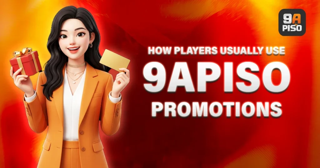 image of how players usually use 9apiso promotions