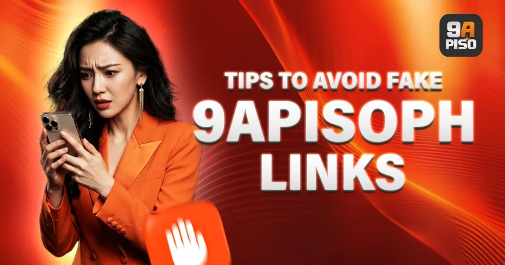 image of tips to avoid fake 9apisoph links