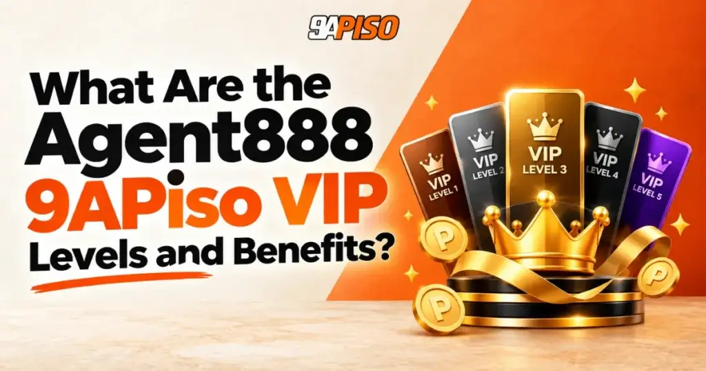 image of what are the agent888 9apiso vip levels and benefits?