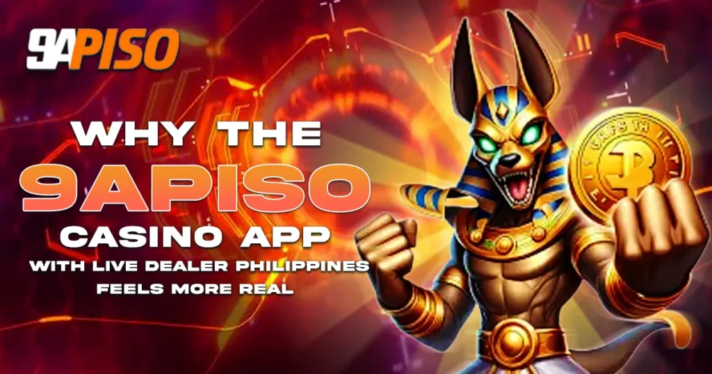 image of why the 9apiso casino app with live dealer philippines feels more real